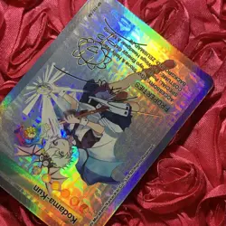 Takashi Murakami Flowers Collectible Custom Waifu ACG Girl Holo Card Magic Bat - Image 4