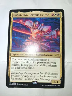 Isshin, Two Heavens as One - Kamigawa: Neon Dynasty MTG 0224 NM - Image 1