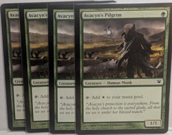 4 x Avacyn's Pilgrim / Avacyns Pilger - INNISTRAD - englisch ** Playset ** - Image 1