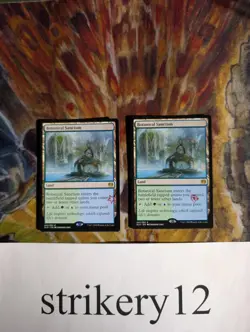 2x Botanical Sanctum – Kaladesh – GP Stamped – MTG - Image 1