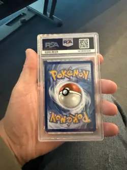 Pokemon TCG Mega Evolution Bulbasaur Box Topper Stamped 133/132 PSA 8 Mint - Image 2