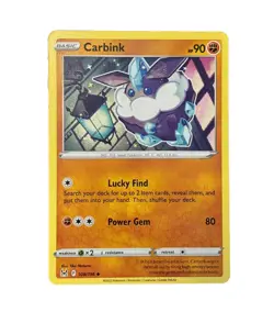 New: 2022 Pokemon TCG Carbink Sword & Shield - Lost Origin 108 Regular Uncommon - Image 1