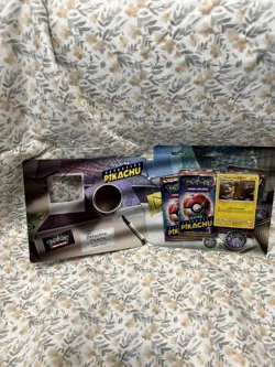 Pokemon TCG: Detective Pikachu Case File Brand New Factory Sealed Promo - Image 2