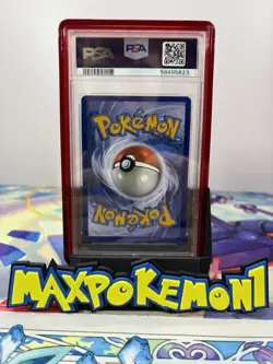 PSA 9 Entei Staff Pre Release SM219 Cosmic Eclipse Pokemon TCG Rare! - Image 2