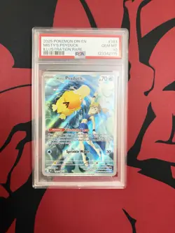 Pokemon Dri-Destined Rivals Illustration Misty's Psyduck PSA 10 - Image 1