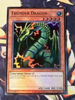 Yugioh: Thunder Dragon - LCKC-EN067 - Ultra Rare - Unlimited - NM - Image 1