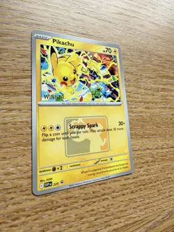 Pikachu - SVP 225 - 2025 World Championships - Winner Prize Card - Pokemon TCG - Image 2