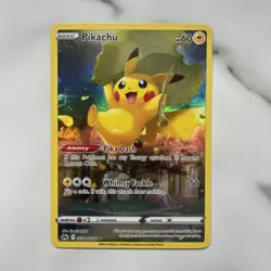 Pokemon Card Pikachu GG30/GG70 Galarian Gallery Crown Zenith Near Mint - Image 1