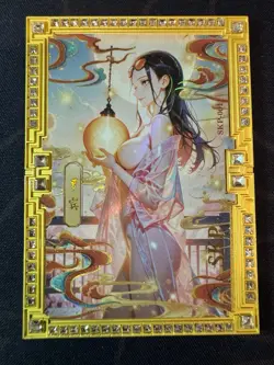 Goddess Robin Diamond Golden Card Metal Bikini Waifu Doujin Numbered One Piece - Image 1