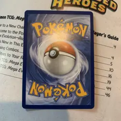 Pokemon TCG Mega Evolutions Full Art Holo Card Acerolas Mischief Trainer 165/132 - Image 5