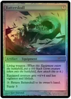 mtg magic batterskull FOIL PROMO GRAND PRIX GP ENGLISH battecrane - Image 1