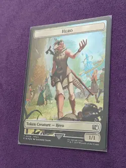 Spirit // Hero Token Surge Foil - FIC 0003/0026 NM - MTG Magic - Image 2