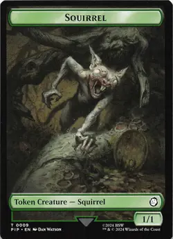 Food (0013) // Human Soldier Double-Sided Token Foil T Universes Beyond: Fallout - Image 2