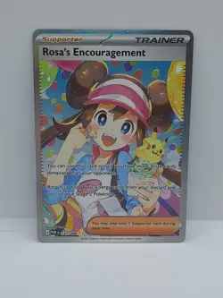 Pokemon TCG Perfect Order Rosa’s Encouragement Special Illustration Rare 123/088 - Image 3