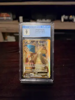 2016 Pokemon Dragonite EX (Full Art) 106/108 Evolutions CGC 9 - Image 1