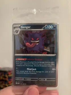 Rare Pokemon Gengar GameStop Promo 050/088 2026 English Sealed - Image 1