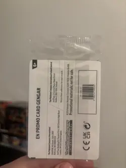 Rare Pokemon Gengar GameStop Promo 050/088 2026 English Sealed - Image 2