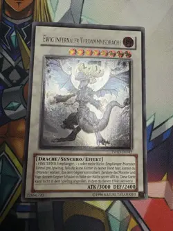 Yugioh! Ewig Infernaler Verdammnisdrache Ultimate Rare - TSHD-DE042 Unlimited DE - Image 1