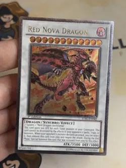 Red Nova Dragon STBL-EN042 1st Edition Ultimate Rare YuGiOh! NM EURO - Image 2