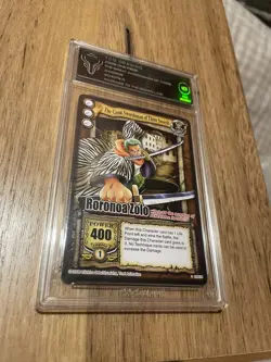 One Piece CGC TCG Roronoa Zolo Passage To The Grand Line Pop#1 TCG 10 - Image 2