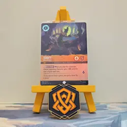 Disney Lorcana - Goofy, Ghost Hunter- EPIC - Whispers In The Well 205/204 - Image 1