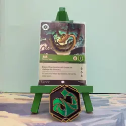 Disney Lorcana - Kaa- Secretive Snake - EPIC - Whispers In The Well 212/204 - Image 1