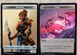 Soldier \ Copy (DFC) | MTG TDM TDC | 1/1 Token Artifact Commander EDH | NM - Image 1