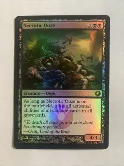 1x Necrotic Ooze - Foil Light Play MTG Magic - Kid Icarus - - Image 1