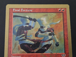 1x MTG Final Fortune 1998 Ben Rubin LP Magic the Gathering - Image 2