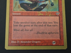 1x MTG Final Fortune 1998 Ben Rubin LP Magic the Gathering - Image 3