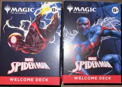 Spiderman Welcome Deck NYCC 2025 Magic The Gathering Green And Blue Deck NEW - Image 1