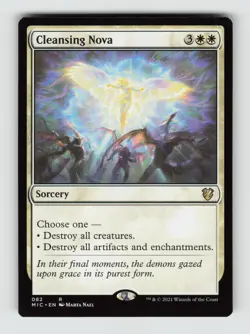 Cleansing Nova*Non-Foil* Commander: Innistrad: Midnight Hunt 82 NM - Image 1