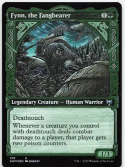 Fynn, the Fangbearer (Showcase) *Foil* KHM 316 NM - Image 1
