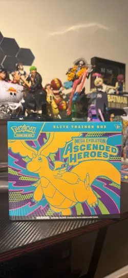 Pokemon Mega Evolution Ascended Heroes Elite Trainer Box Dragonite Zekrom - Image 1