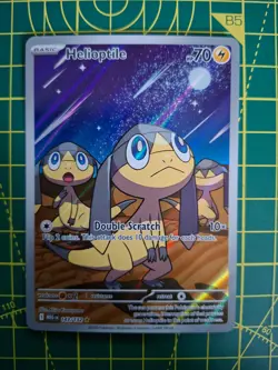 Pokemon TCG Helioptile IR 143/132 Mega Evolution NM - Image 1