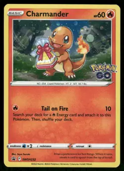 Pokemon Cards Charmander SWSH232 SWSH Black Star Promo NM - Image 1