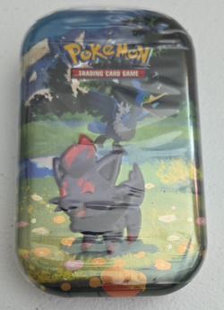 Pokemon TCG Mega Evolution Ascended Heroes Mini Tin Sealed, Zorua & Cramorant - Image 1