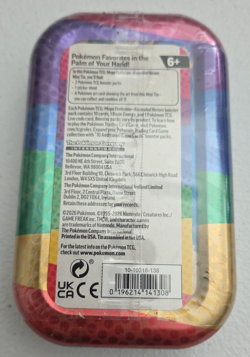 Pokemon TCG Mega Evolution Ascended Heroes Mini Tin Sealed, Clefairy & Chikorita - Image 2