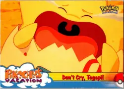 Pokemon TCG Don't Cry, Togepi! Pokemon Topps Pikachu's Vacation 43 - Image 1