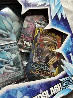Pokemon Alolan Sandslash GX Collection Box 2 Cosmic Eclipse and 1 Unified Minds - Image 3