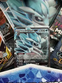 Pokemon Alolan Sandslash GX Collection Box 2 Cosmic Eclipse and 1 Unified Minds - Image 4