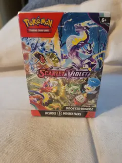 Pokemon Scarlet and Violet Booster Bundle NEW FACTORY SEALED 820650853371 - Image 1