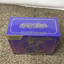 Pokemon TCG Scarlet and Violet Base Elite Trainer Box ETB Miraidon SEALED NEW 820650853418 - Image 5
