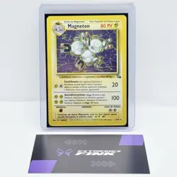 CARTA POKEMON MAGNETON HOLO 11/62 - ITA - SET FOSSIL - GOOD - Image 1