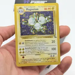 CARTA POKEMON MAGNETON HOLO 11/62 - ITA - SET FOSSIL - GOOD - Image 2