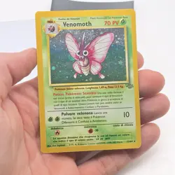 CARTA POKEMON VENOMOTH HOLO 13/64 - ITA - SET JUNGLE - LIGHT PLAYED - Image 2