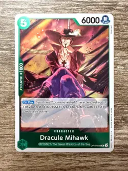 Dracule Mihawk OP10-029 - One Piece TCG: Royal Blood - Rare Foil - English - Image 1