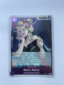 OP01-111 Black Maria Rare English One Piece TCG Card - Image 1