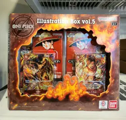 Bandai One Piece Card Game Illustration Box Vol. 5 - Brand New /Factory Sealed - Image 1