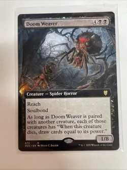 Doom Weaver (Extended Art) Commander: Innistrad: Crimson Vow #72 Rare - Image 1